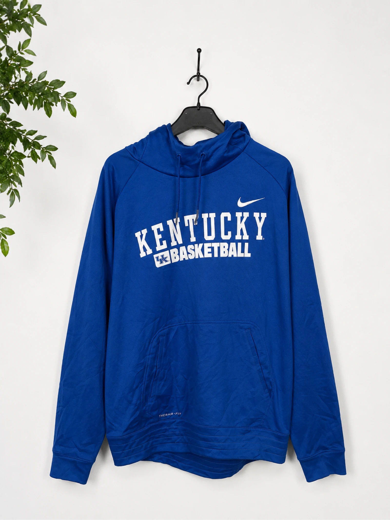 Nike Therma-FIT Kentucky Wildcats Basketball Hoodie NCAA – Bleu – Taille XL